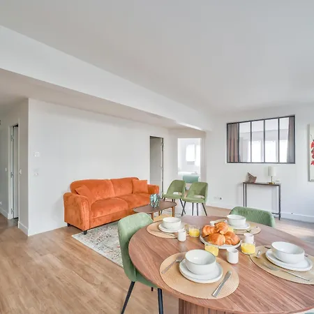 Spacious & Bright 2br - Heart Of 15th * Párizs